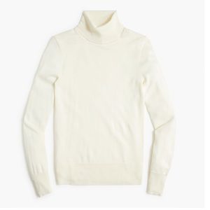 J. Crew Factory Merino Wool-blend turtleneck AU185